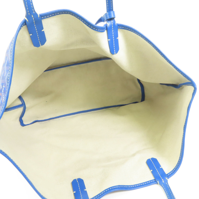 GOYARD 塗層帆布Saint Louis PM Stripes And Initials手挽袋-5