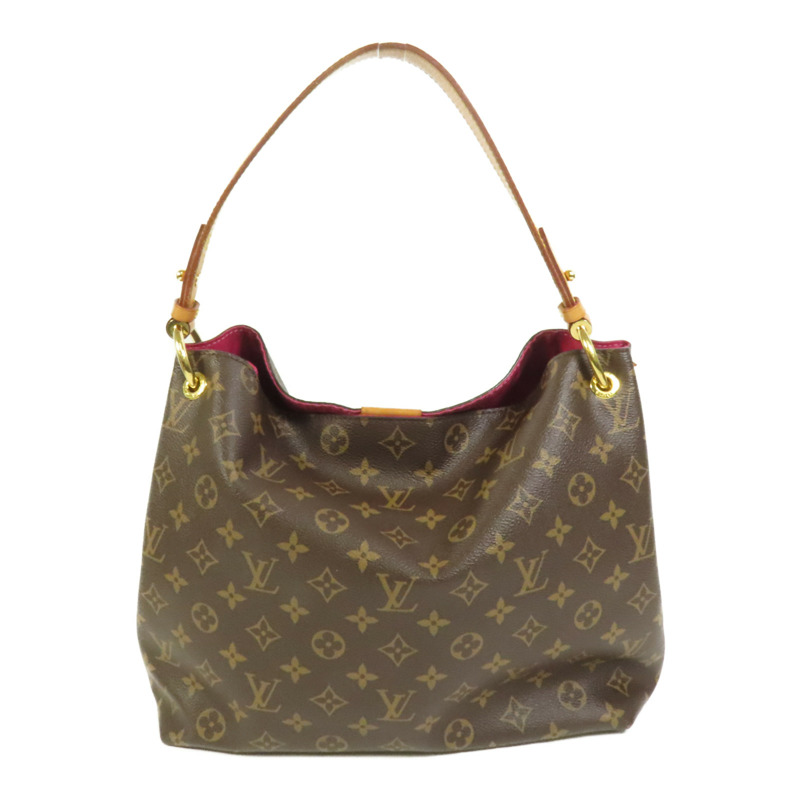 LOUIS VUITTON Monogram Graceful金扣肩背袋-1