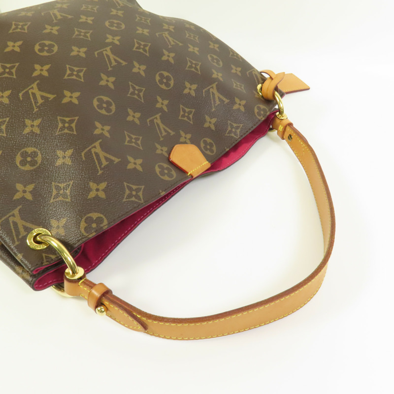 LOUIS VUITTON Monogram Graceful金扣肩背袋-4