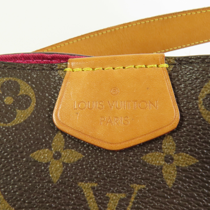 LOUIS VUITTON Monogram Graceful金扣肩背袋-7