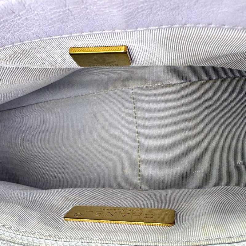 【2644】香奈兒 Chanel 19BAG 淺紫斜挎包 羊皮 小號-16