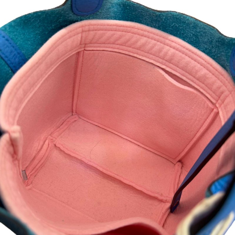 【2330】愛馬仕Hermès Picotin Lock 18 坦桑尼亞藍 菜籃子 手提包 TC皮 金扣-6