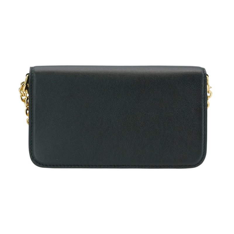 Louis Vuitton 展示品 Bloom 牛皮金鍊Woc斜背包(M14564-黑)-2