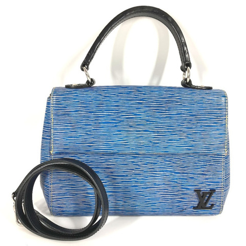 路易威登 M51392 Epi Denim Cluny BB 兩用包，肩背斜背翻蓋手提包，皮革，女士，藍色