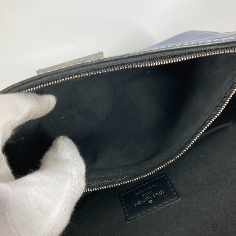 路易威登 M51392 Epi Denim Cluny BB 兩用包，肩背斜背翻蓋手提包，皮革，女士，藍色-9