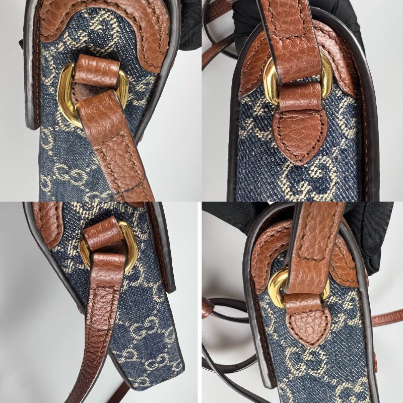 GUCCI 625615 牛仔1955手機包-9