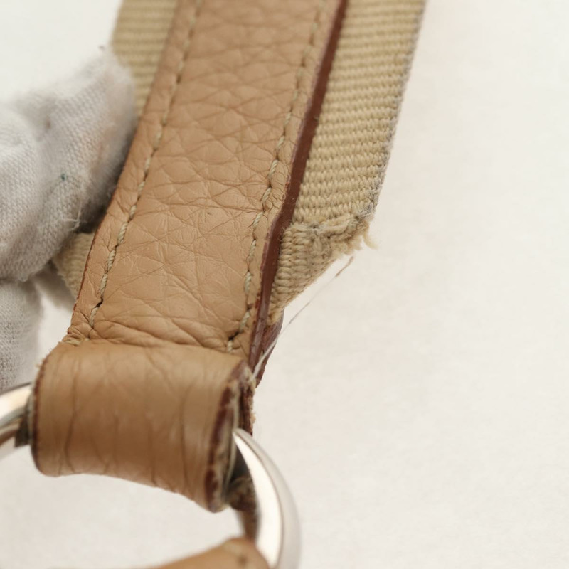 【日本直送】PRADA 皮革單背包 米色 銀色 正品 153864V-8