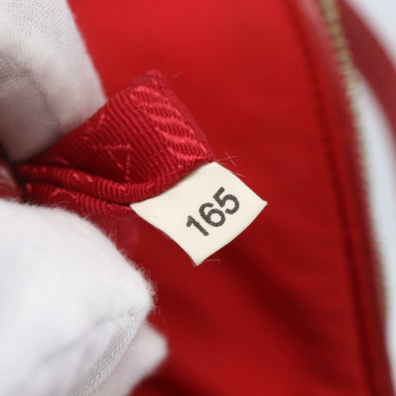 【日本直送】PRADA 尼龍紅金肩包 正品 154700V-10