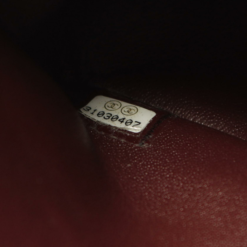 香奈兒 (CHANEL) Matelasse W 翻蓋鏈條單背包 A01113 小牛皮 黑色 二手 SHW CC-4