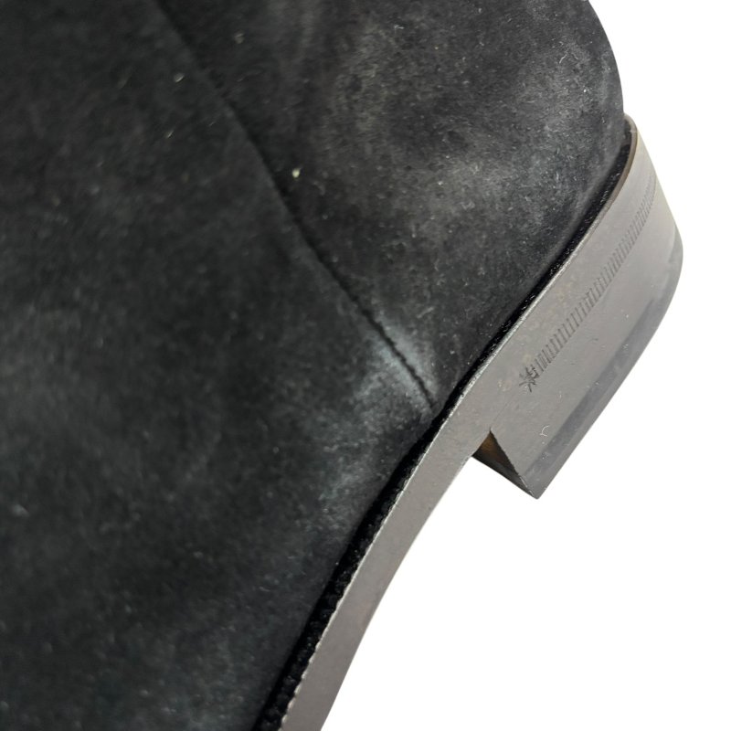 【美收精品】YSL 黑色麂皮長靴 4-558-8