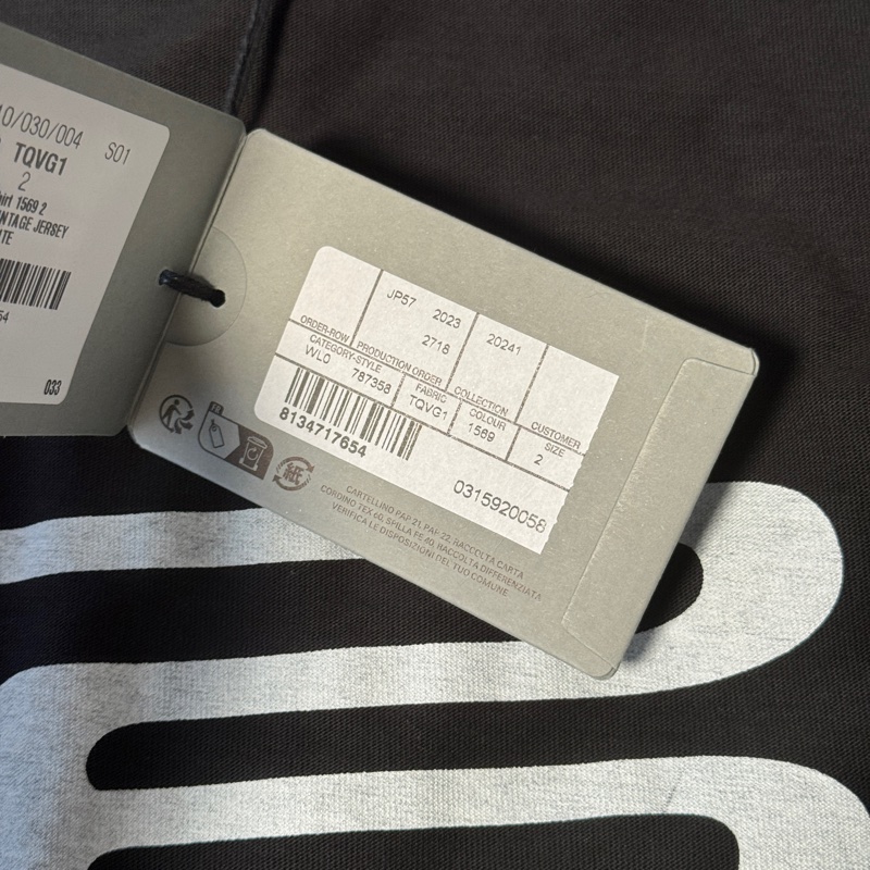 Balenciaga巴黎世家 Logo字母印花圆领短袖T恤 宽松版型 男款 黑色-5