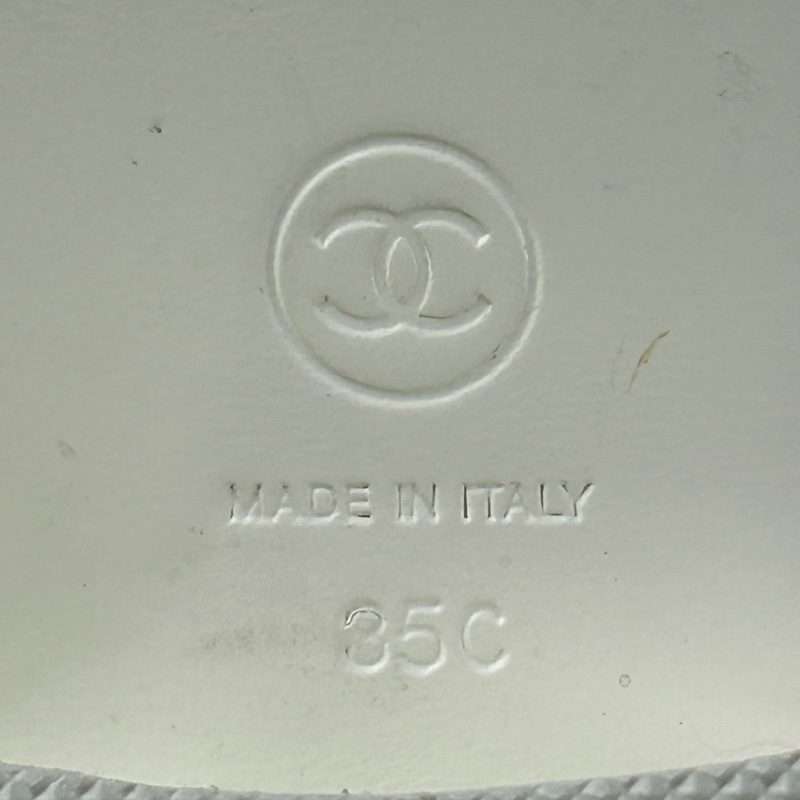 Chanel香奈兒愛心扣樂福鞋 尺碼35 整體成色不錯-6