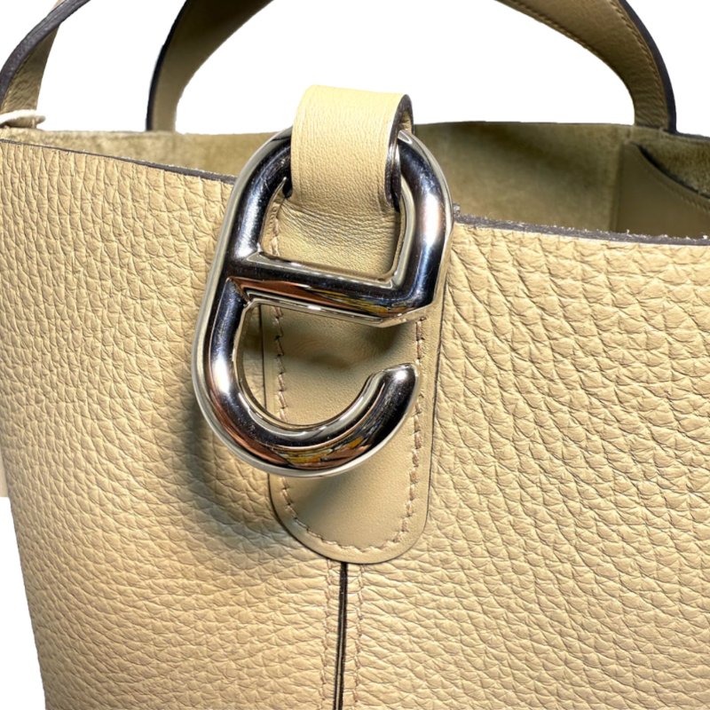 ［2685］ 愛馬仕  Hermès  PICOTIN 22 (鼠尾草綠)手提包 TC皮 銀扣-11