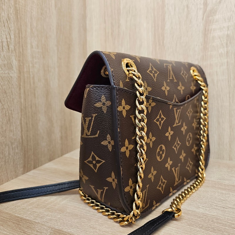 [女神包款🎁甜價出] LV老花PassyMM磁吸金釦肩斜背包-3