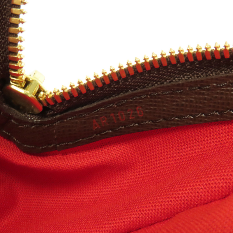 LOUIS VUITTON Damier Belem PM金扣手挽袋-8