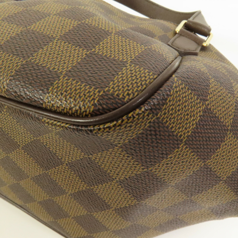 LOUIS VUITTON Damier Belem PM金扣手挽袋-10