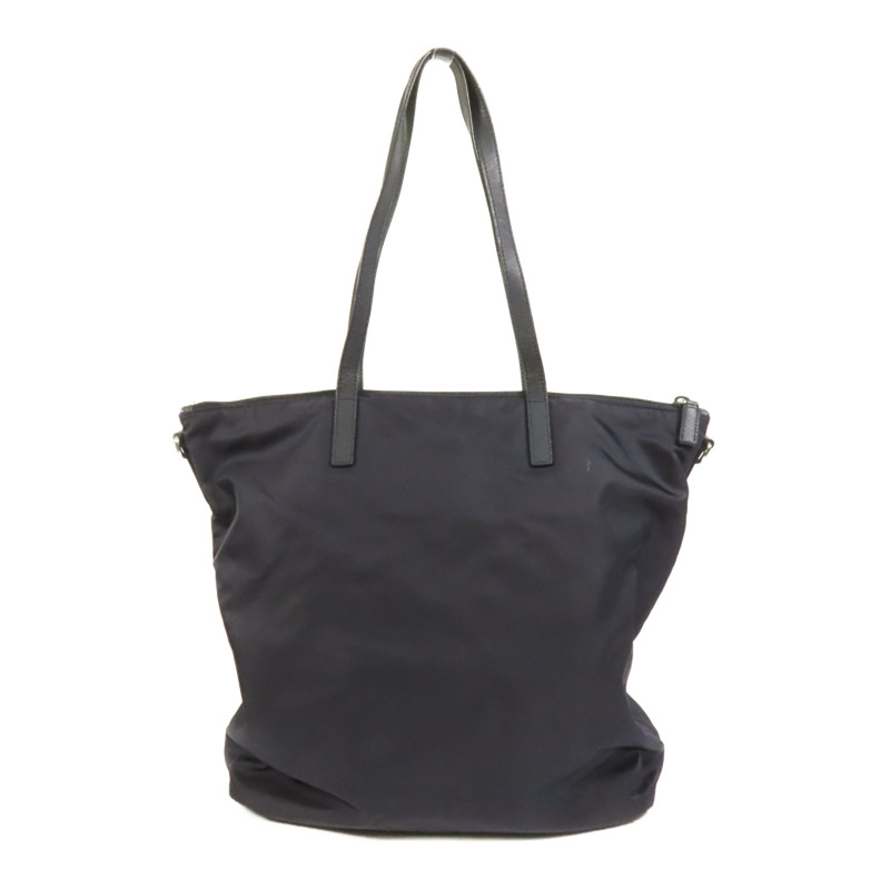 PRADA 尼龍2way Shoulder銀扣手挽肩背兩用袋-1