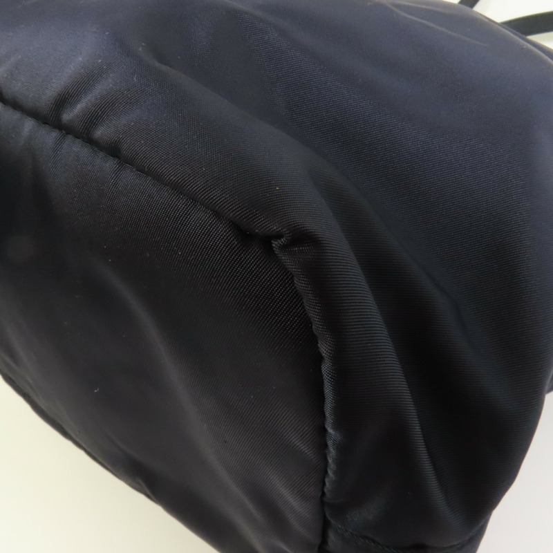 PRADA 尼龍2way Shoulder銀扣手挽肩背兩用袋-13