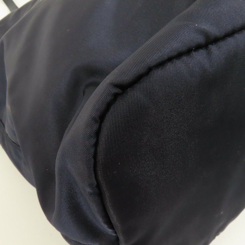 PRADA 尼龍2way Shoulder銀扣手挽肩背兩用袋-14