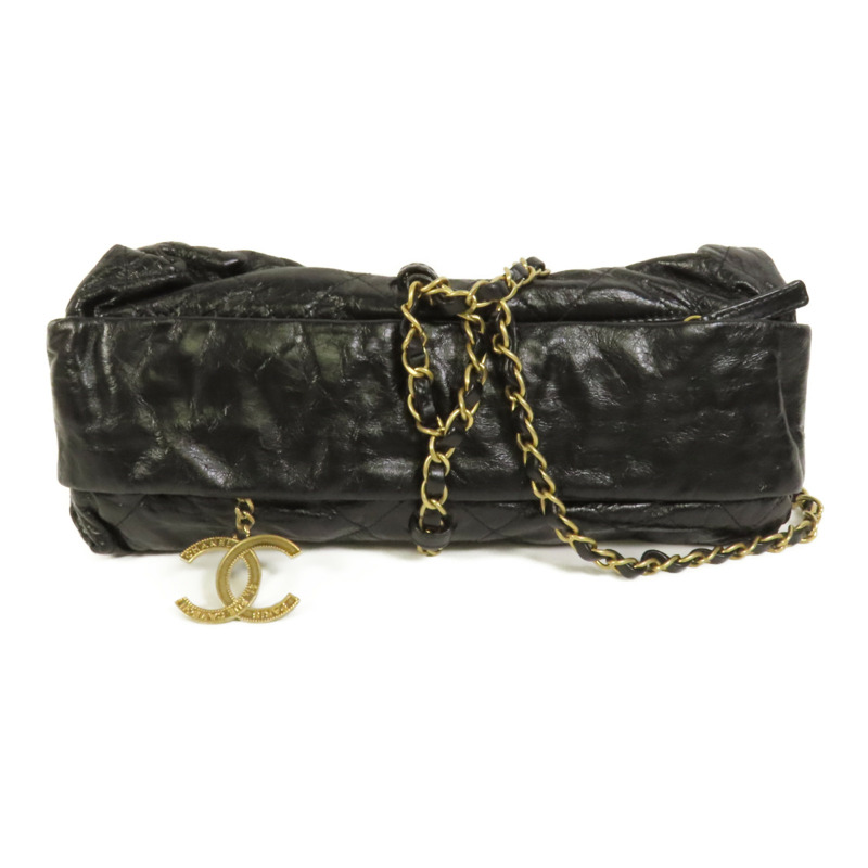 CHANEL 牛皮皮革 Bombay Baluchon金扣肩背袋-0