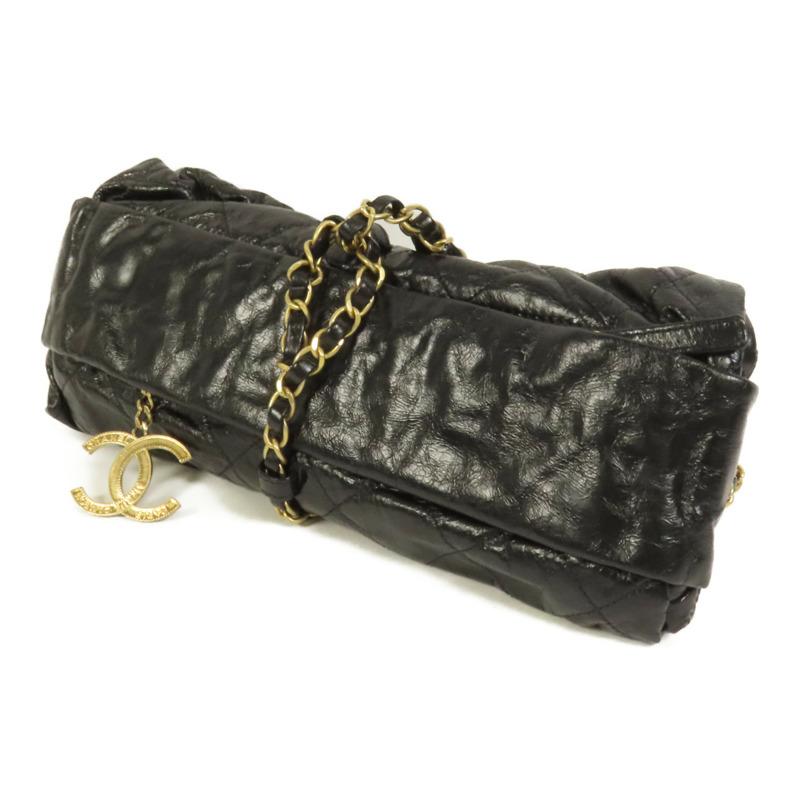 CHANEL 牛皮皮革 Bombay Baluchon金扣肩背袋-1