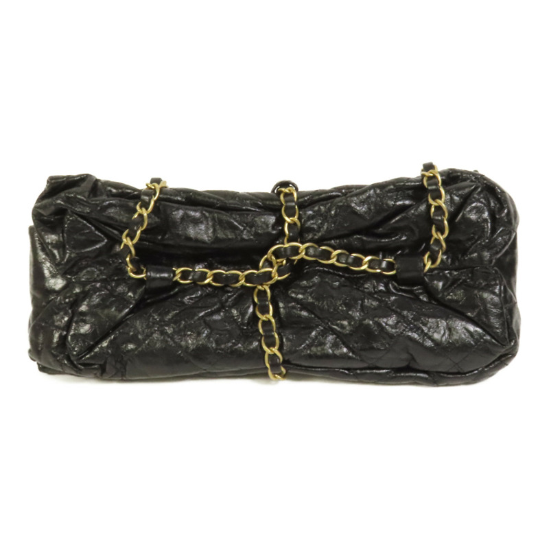 CHANEL 牛皮皮革 Bombay Baluchon金扣肩背袋-3