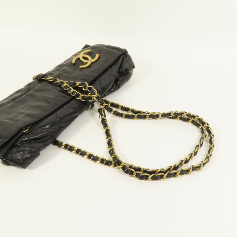 CHANEL 牛皮皮革 Bombay Baluchon金扣肩背袋-4