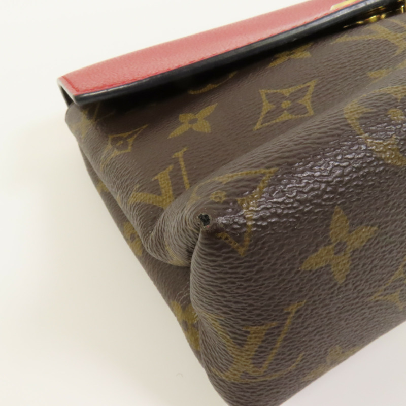 LOUIS VUITTON Monogram Saint Placide金扣肩背袋-12