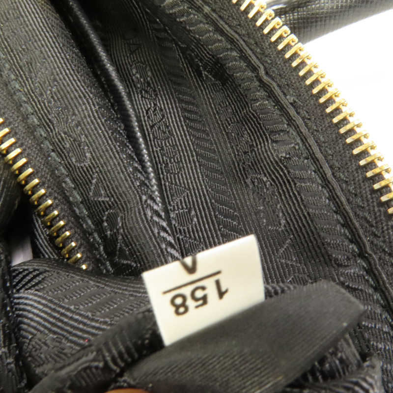 PRADA 尼龍2way Shoulder金扣手挽肩背兩用袋-9