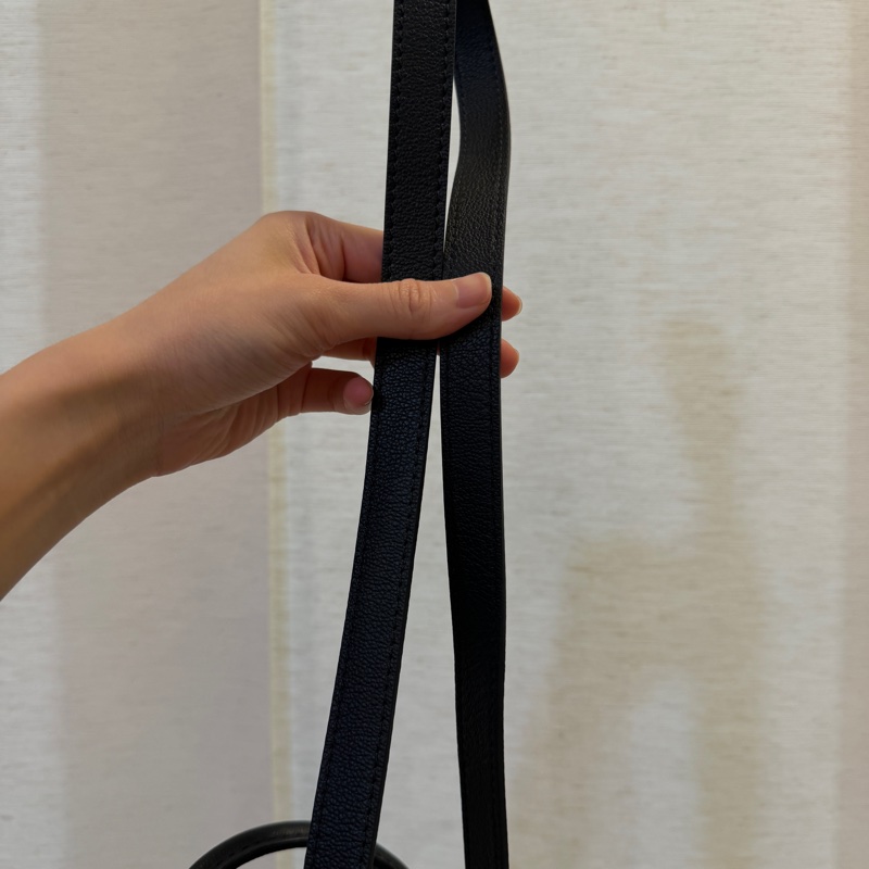 LV 黑Epi牛皮銀釦Twist Tote手提肩背托特包M54810-9