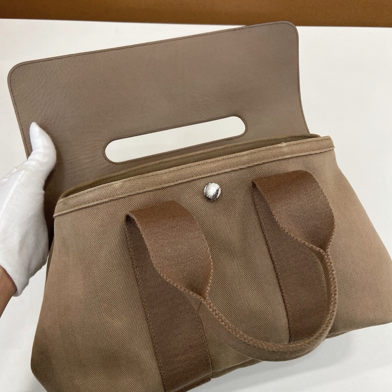 Hermes valparaiso 愛馬仕 蘑菇包 大象灰-17