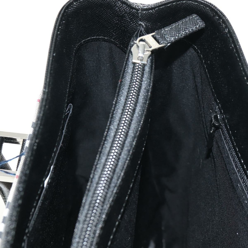 【日本直送】BURBERRY Nova 格紋手提包 帆布 米色 銀色 正品 am9603A-19