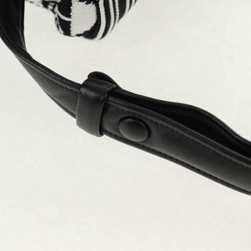 【日本直送】PRADA Signeau帆布肩背包，黑色/銀色，貨號1BC165，正品，編號yk19619M-7