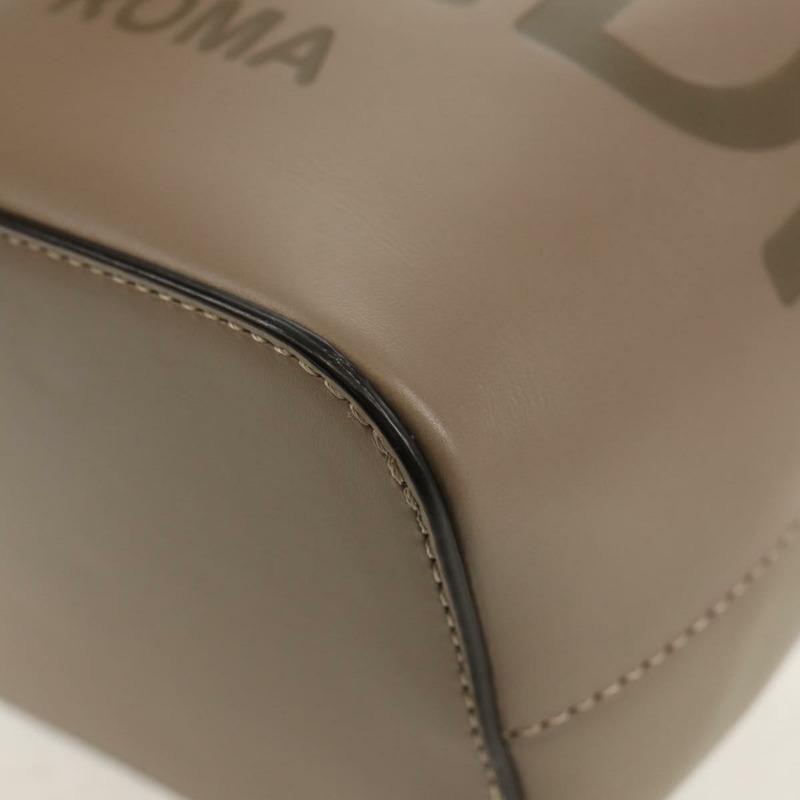 【日本直送】FENDI 灰色金色皮革單肩包，正品編號 148635AM-16