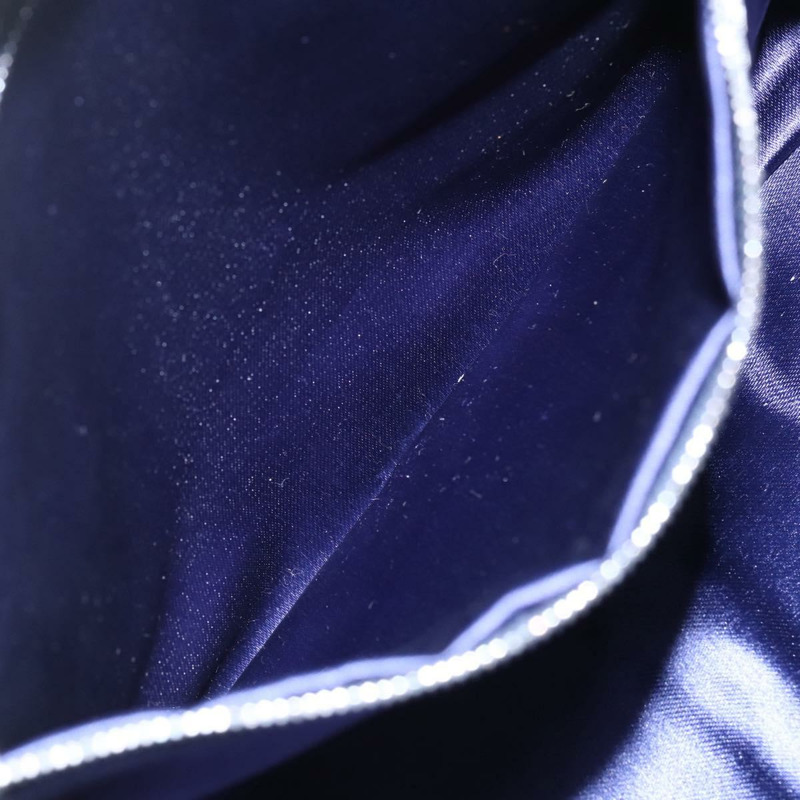 【日本直送】FENDI Zucchino帆布Mamma Baguette手袋 海軍藍 銀色 正品 ka261-20