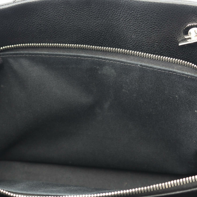 香奈兒 (CHANEL) Matelasse Tote 鏈條單肩包 A67294 黑色皮革 二手 女士 COCO CC-5