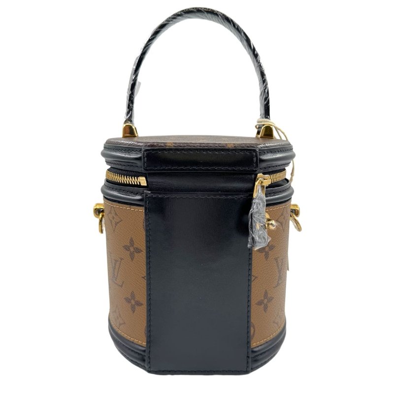 【2135】 路易威登 LV 發財桶 手提包 老花牛皮 小號-1