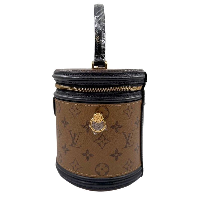 【2135】 路易威登 LV 發財桶 手提包 老花牛皮 小號-3