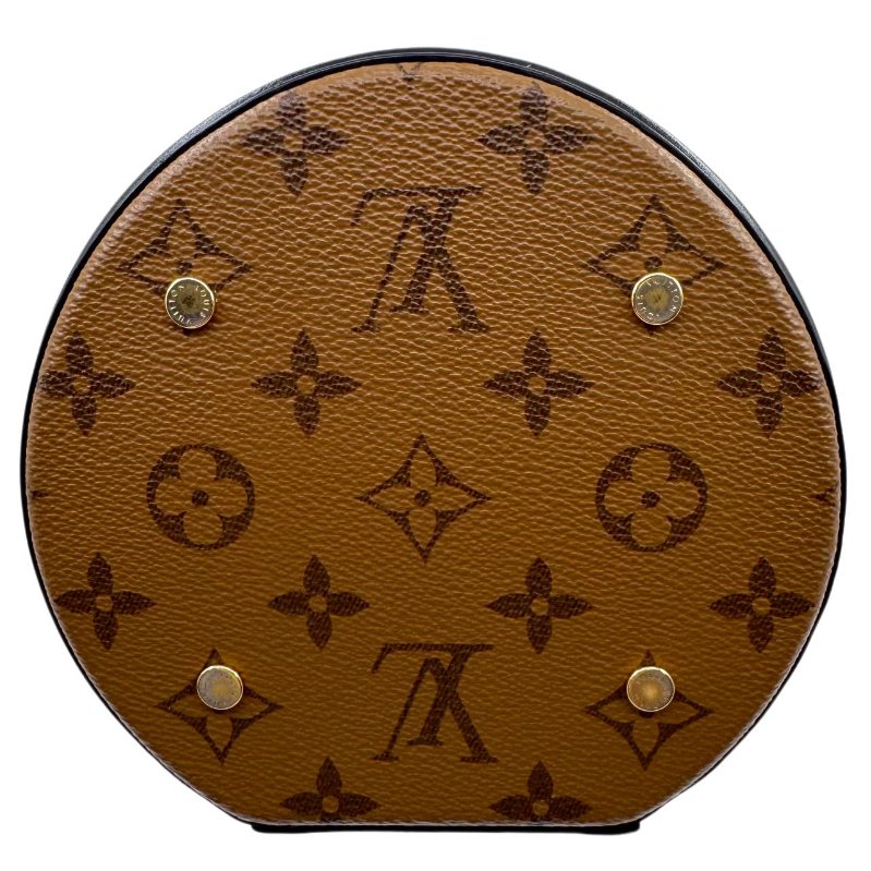 【2135】 路易威登 LV 發財桶 手提包 老花牛皮 小號-4