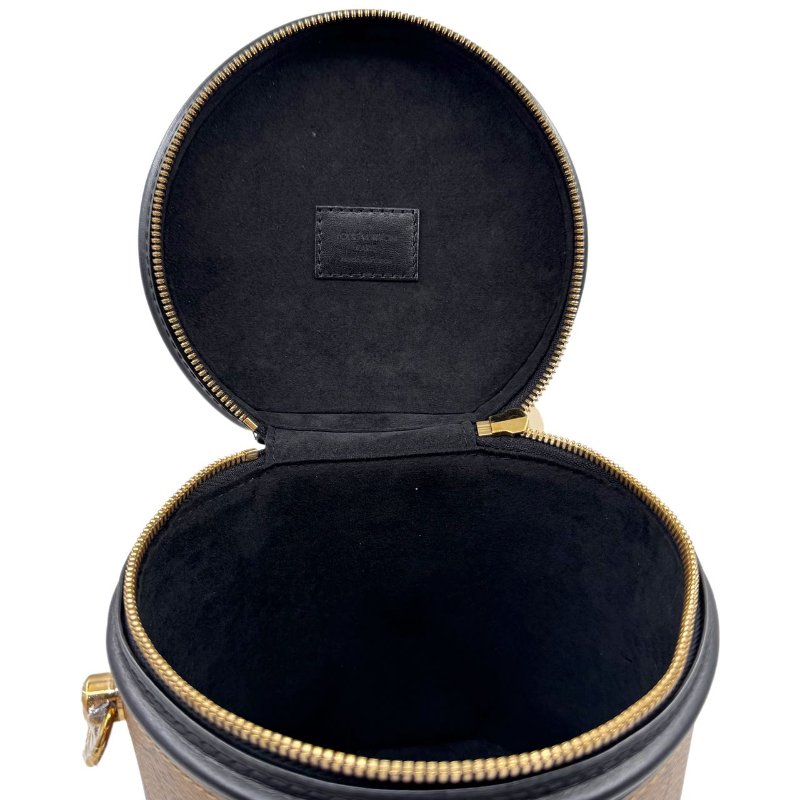 【2135】 路易威登 LV 發財桶 手提包 老花牛皮 小號-8