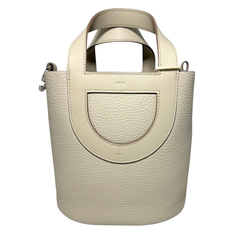 ［ 2706］ 愛馬仕 Hermès  PICOTIN 18  (冰川白）手提包 TC皮 銀扣-0