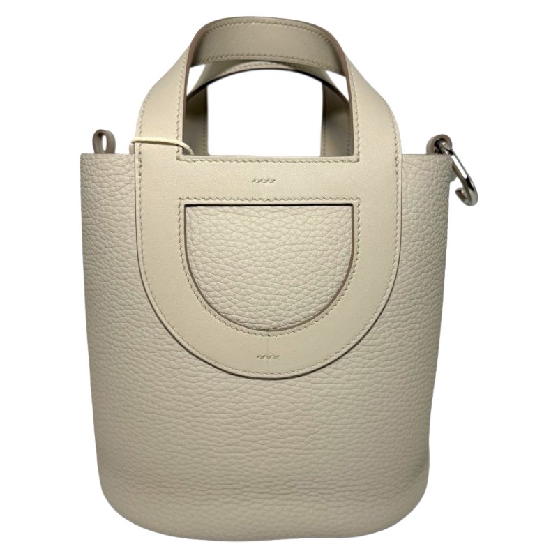 ［ 2706］ 愛馬仕 Hermès  PICOTIN 18  (冰川白）手提包 TC皮 銀扣-1