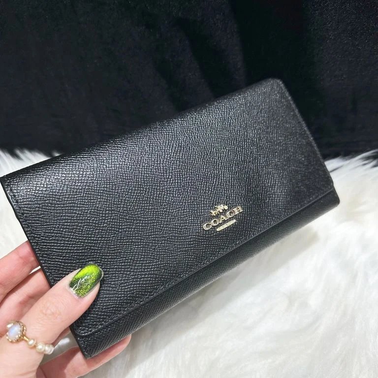 Coach slim trifold wallet-0