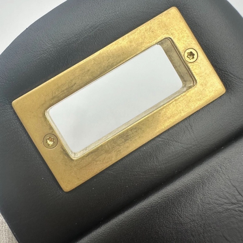 CHANEL香奈兒 2.55 雙蓋包 黑色皮革 女士單肩包 金色五金-15