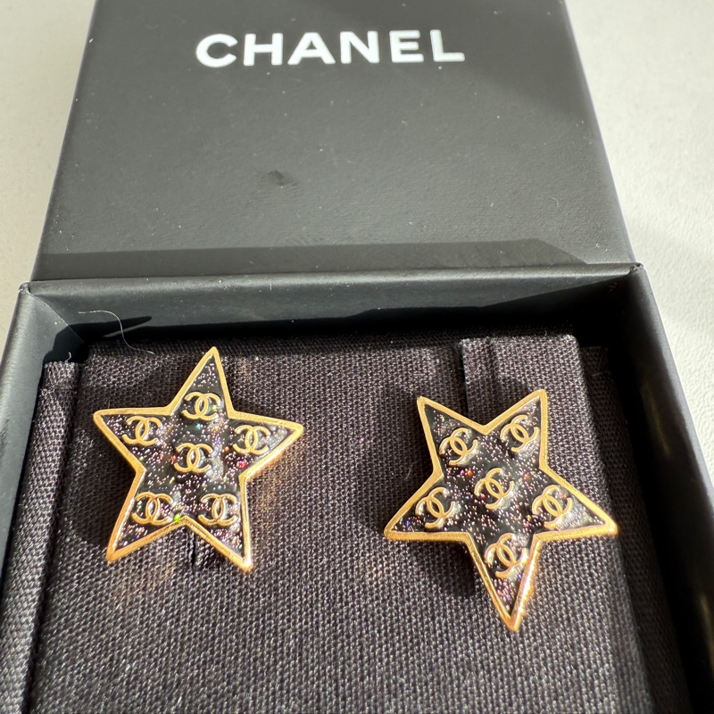 Chanel 星星💫最新款耳環-1