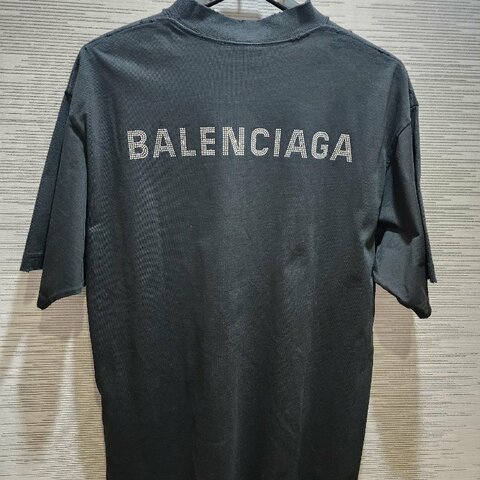 💎Han's house精品服飾💎 Balenciaga 巴黎世家 鑽字 短T T恤 短袖