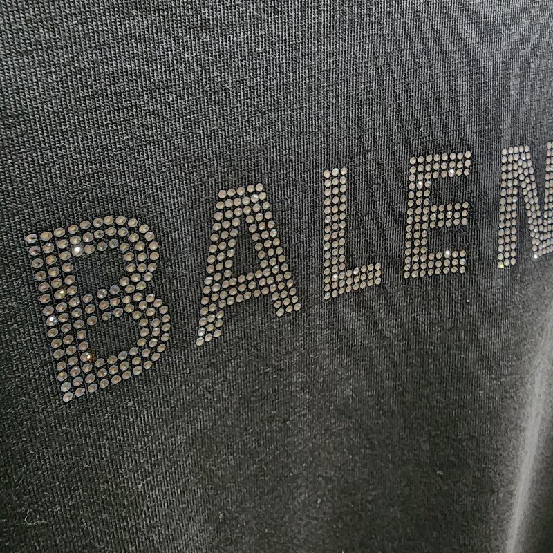 💎Han's house精品服飾💎 Balenciaga 巴黎世家 鑽字 短T T恤 短袖-3