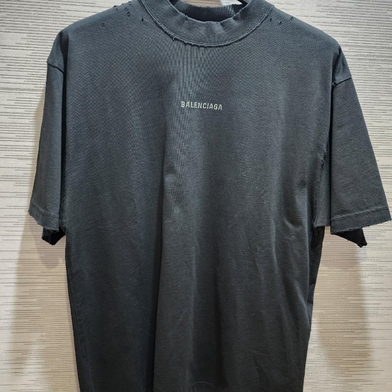 💎Han's house精品服飾💎 Balenciaga 巴黎世家 鑽字 短T T恤 短袖-5