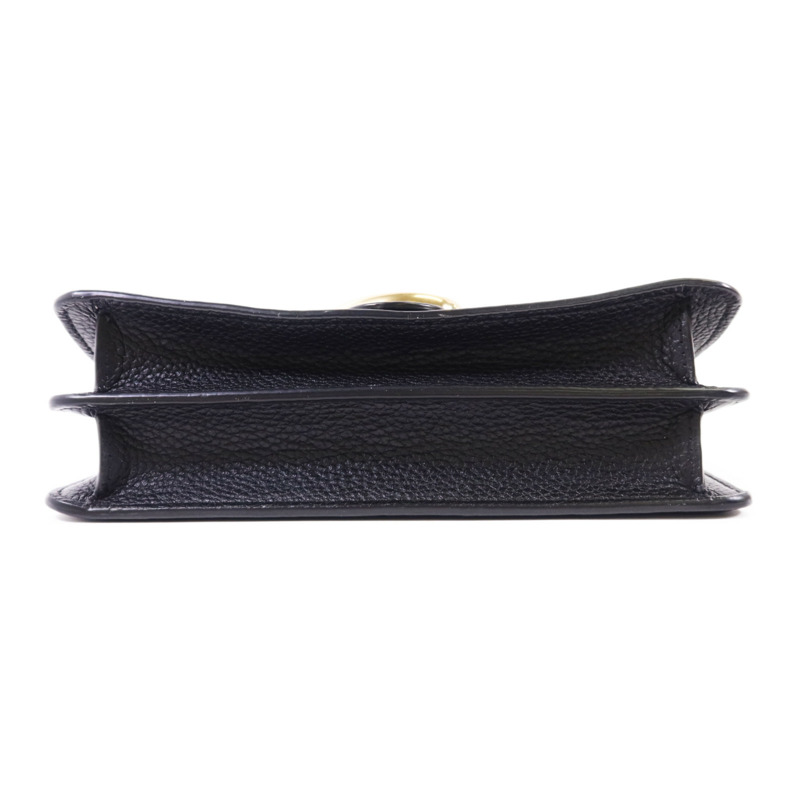 COACH 牛皮皮革2 Way Shoulder Bag金扣手挽肩背兩用袋-3