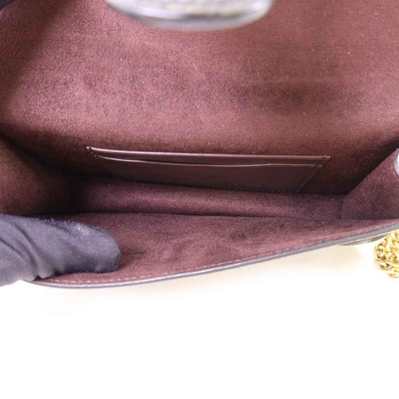 COACH 牛皮皮革2 Way Shoulder Bag金扣手挽肩背兩用袋-6